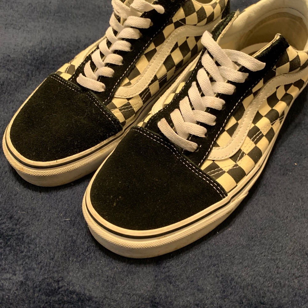 Checkered vans